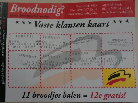 Broodnodig