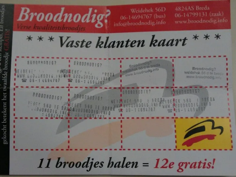 Foto 1 van Broodnodig