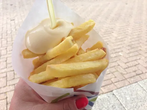 friet op het plein