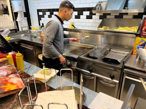 grill burger