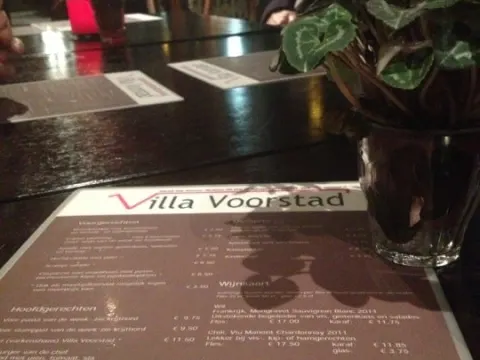 Eetcafé Villa Voorstad
