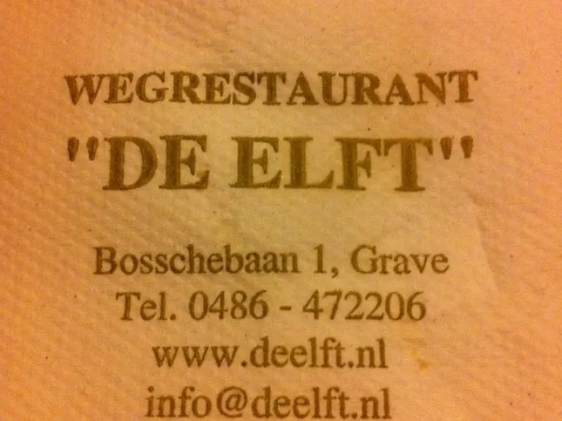 Foto 1 van Restaurant de Elft