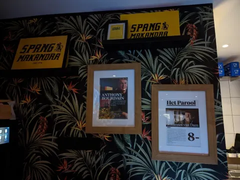 Spang makandra javaanse-surinaamse restaurant