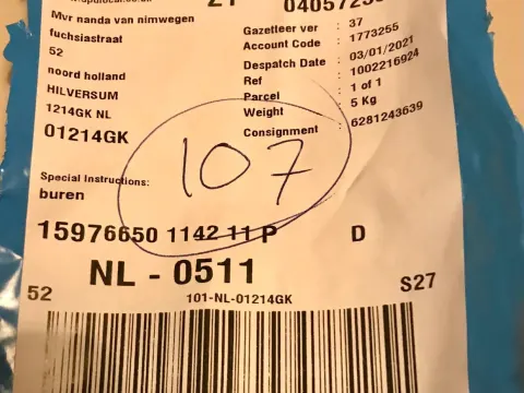 Nanda's messy kitchen