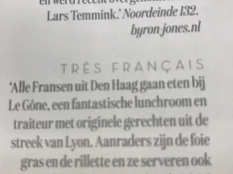 Tres Francais