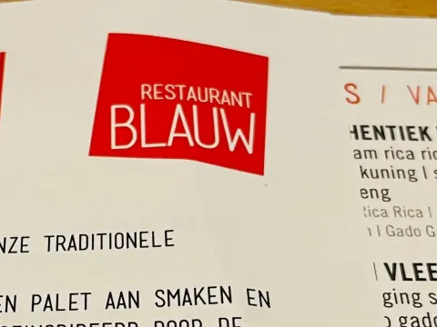 Foto 4 van Restaurant Blauw Utrecht