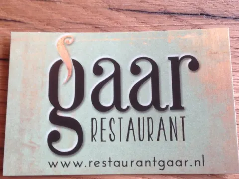 Foto 4 van Restaurant Gaar