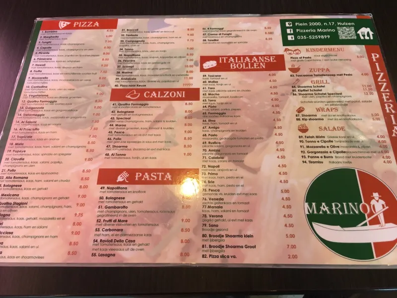 Foto 1 van Pizza Marino