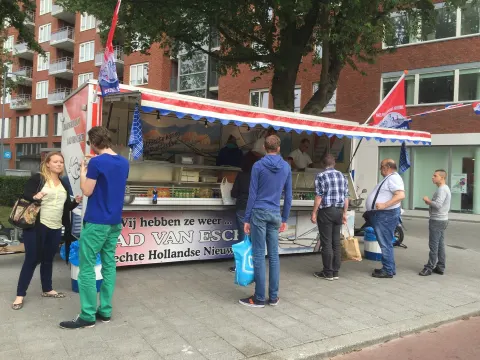 Haringkraam Aad van Esch