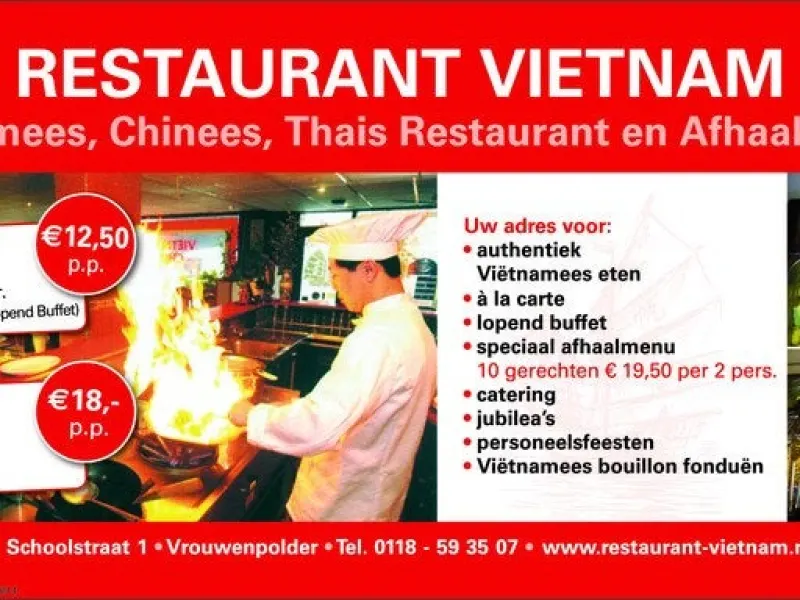Foto 1 van Vietnamees Chin Thais Restaurant + Afhaalcentrum
