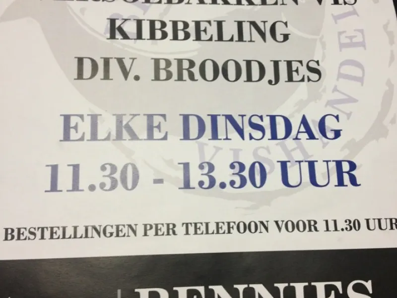 Foto 1 van Bennies Vishandel
