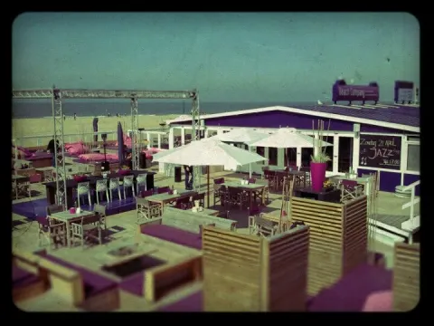 The Thai Box on the beach