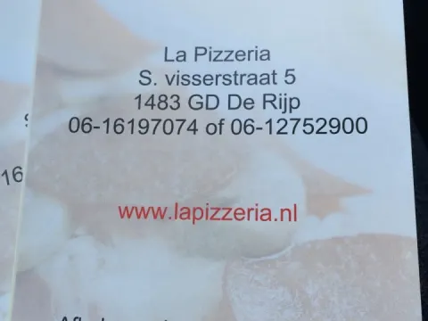 Foto 5 van La Pizzeria