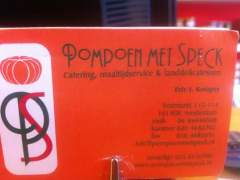 Pompoen met Speck