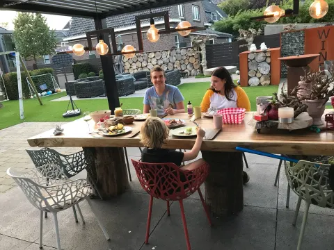 buiten eten