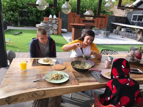 buiten eten