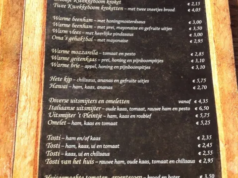 Foto 2 van Lunchroom 't Pleintje