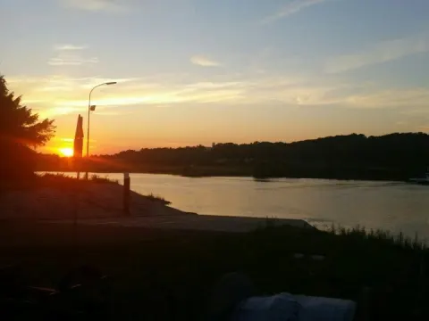 Zon aan de Rijn