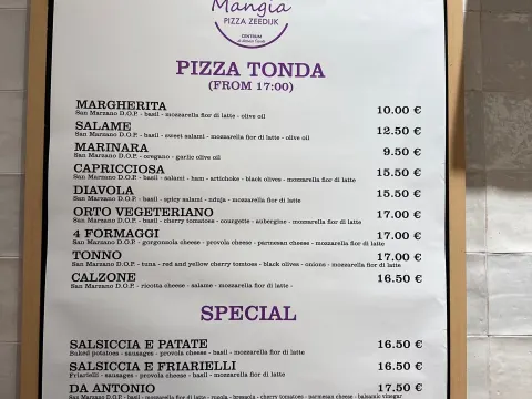 Mangia Pizza Zeedijk