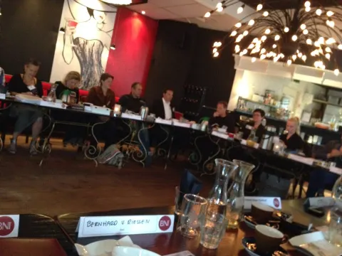 BNI Mozart bij de  Brugwachter
