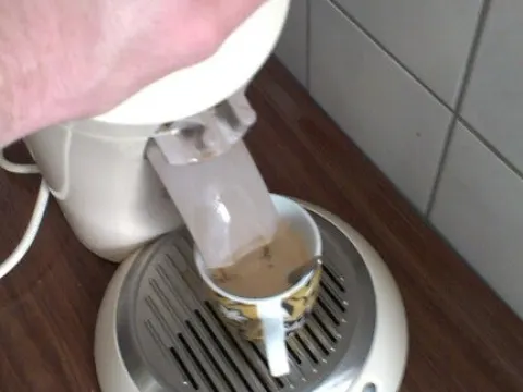 the kitchen