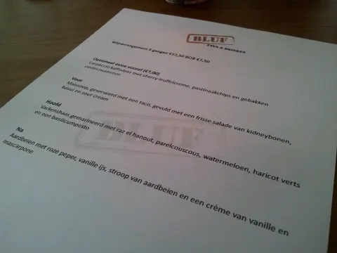 Bluf Eten en Drinken