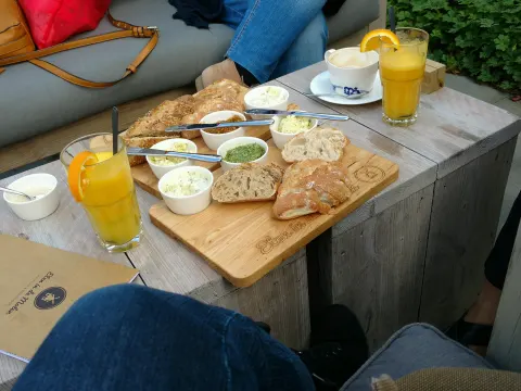 Eten in de molen