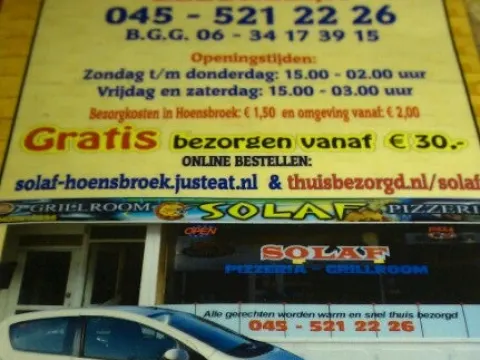 Foto 2 van Solaf Grillroom Pizzeria