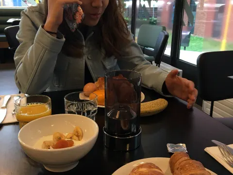 Restaurant student hotel Amsterdam west