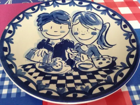 En la mesa