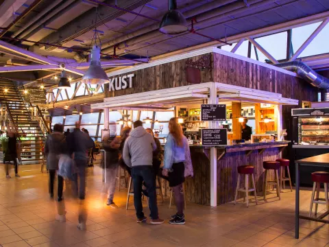 Kust op de Pier